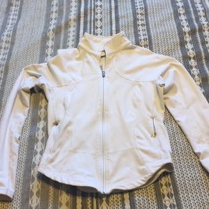 Lululemon white jacket size 8